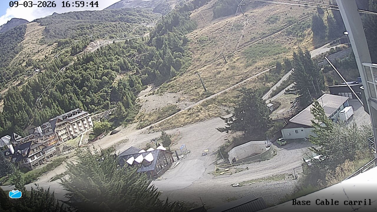 Cable carril inferior - Cerro Catedral